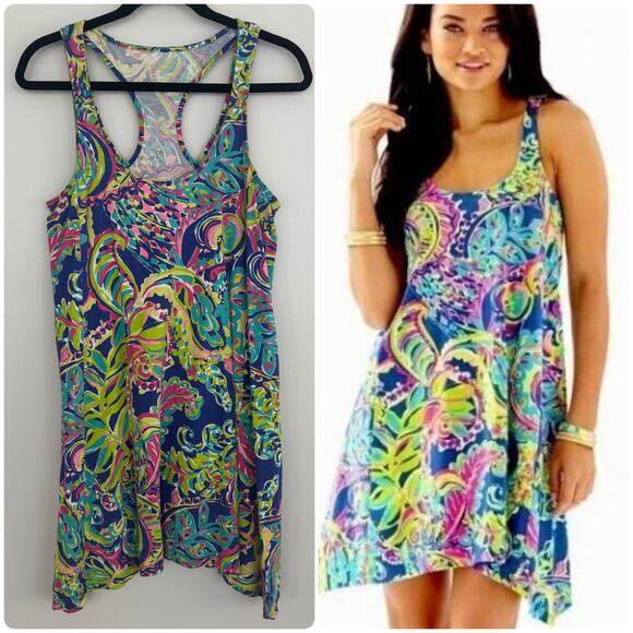 Lilly Pulitzer Monterey Tank Dress in Toucan Play Multi - Picture 1 of 7